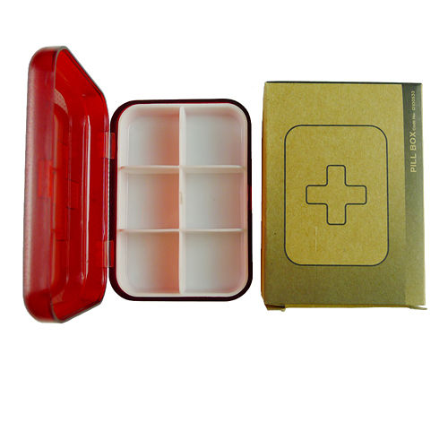 PUSH! 旅遊用品 便攜小藥丸盒 旅行愛 買 回收藥盒