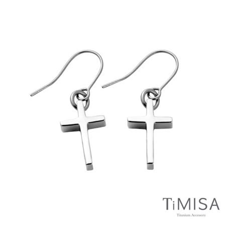 【好物推薦】gohappy 購物網【TiMISA】迷你簡約十字 純鈦耳環一對心得happy go 線上 購物