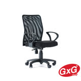 吉加吉 短背辦公椅 TW-001 黑色 經濟職員 電腦椅 GXG Furniture