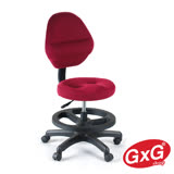 吉加吉 兒童成長椅 TW-009 滑輪款 3色可選 3D立體(小顆)坐墊 學齡電腦椅 調整坐姿