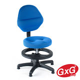 吉加吉 兒童成長椅 TW-009 藍色固定款 3D立體(小顆)坐墊 學齡電腦椅 調整坐姿