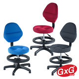 吉加吉  兒童成長椅 TW-009 三色可選 固定款   3D立體(小顆)坐墊 學齡電腦椅 調整坐姿  GXG Furniture