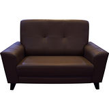 《顛覆設計》巴比倫風尚雙人座沙發組(咖啡色)
