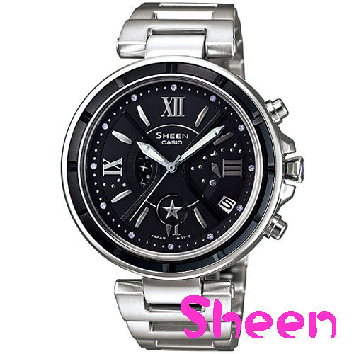 CASIO sheen 限量桂綸鎂簽名設計款SHE-5515BD-1A