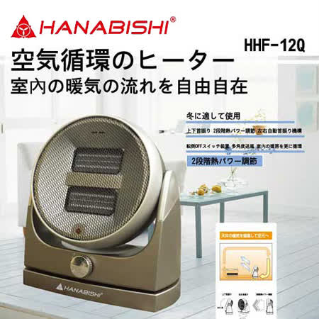 【好物推薦】gohappy 購物網▼【HANABISHI】PTC陶瓷電暖器(HHF-12Q)有效嗎愛 買 復興