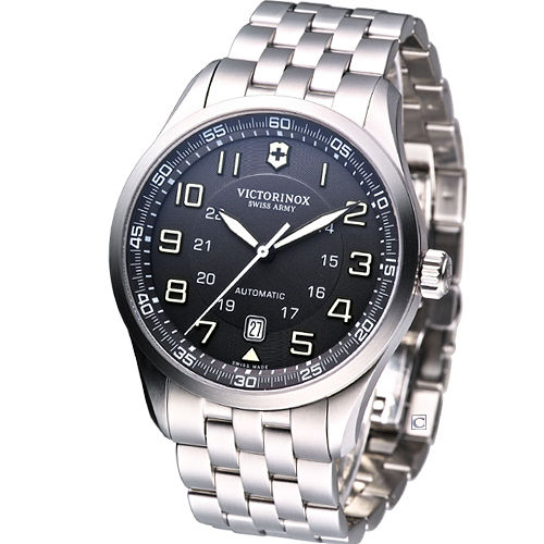 Victorinox Airboss 瑞士維氏 飛行家系列腕錶-(VISA-241508)黑面 Victorinox Airboss 瑞士維氏 飛行家系列腕錶-(VISA-241508)黑面