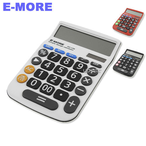 【E-MORE】太妃糖桌上型計算機 SD-12N 【E-MORE】太妃糖桌上型計算機 SD-12N