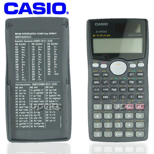 【CASIO】工程用標準型計算機(FX-991MS) 【CASIO】工程用標準型計算機(FX-991MS)