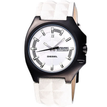 【好物分享】gohappy快樂購DIESEL 龐克主張時尚腕錶(DZ1103)-白有效嗎汐止 愛 買