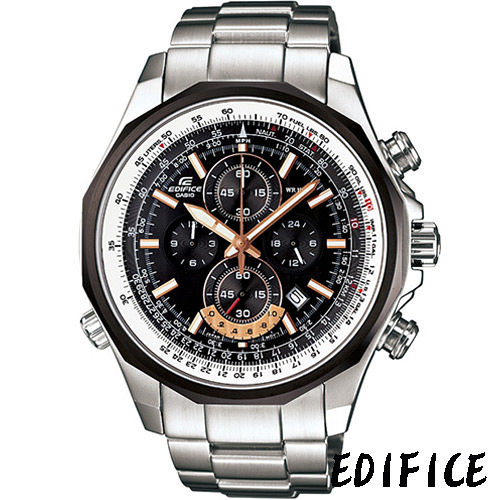 CASIO EDIFICE 科技速度 計時腕錶-(EFR-507D-1A)黑色 CASIO EDIFICE 科技速度 計時腕錶-(EFR-507D-1A)黑色