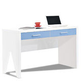 【顛覆設計】小比爾粉藍白3.7尺書桌