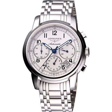 【真心勸敗】gohappy線上購物LONGINES Saint-Imier 經典復刻計時腕錶(L27524736)哪裡買台北 忠孝 sogo