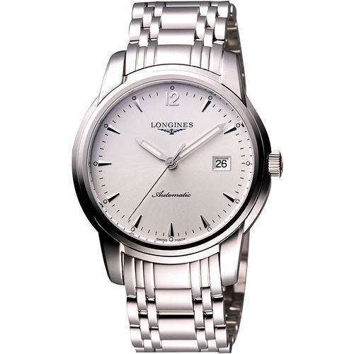 LONGINES Saint-Imier 經典復刻腕錶(L27664726)-銀 LONGINES Saint-Imier 經典復刻腕錶(L27664726)-銀