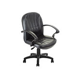 吉加吉 藍球紋 短背皮椅 TW-1011 有扶手 電腦/辦公椅 PU皮面 非奈米皮 好泡棉 GXG Furniture