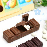 巧克力造型 五格藥盒 儲物盒