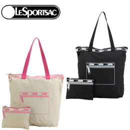 【私心大推】gohappy線上購物【Lesportsac】極簡零錢包圖案托特購物袋。2色可選好用嗎遠東 百貨 dm