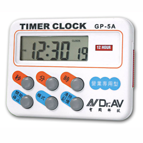 Dr. AV 24 小時正倒數計時器 ( GP-5A )
