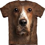 『摩達客』美國進口【The Mountain】自然純棉系列 可卡獵犬設計T恤 (預購)