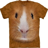 『摩達客』(預購)美國進口【The Mountain】自然純棉系列 天竺鼠臉設計T恤