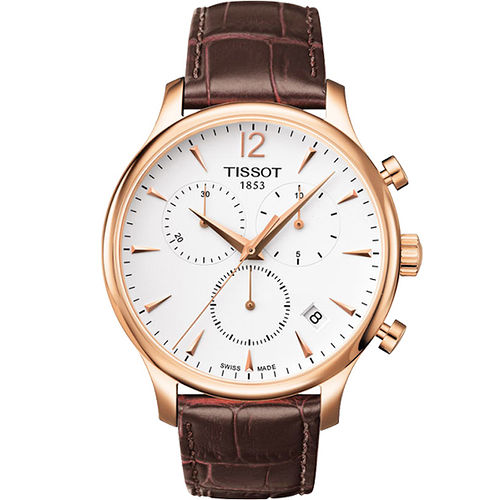 TISSOT Tradition 復刻計時腕錶(T0636173603700)-42mm TISSOT Tradition 復刻計時腕錶(T0636173603700)-42mm