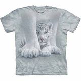 『摩達客』(預購)美國進口【The Mountain】自然純棉系列 保護小虎設計T恤
