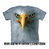 『摩達客』美國進口【The Mountain】自然純棉系列 鷹臉 設計T恤 (預購)