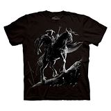 『摩達客』美國進口【The Mountain】自然純棉系列 暗夜騎士 設計T恤 (預購)