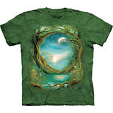 『摩達客』美國進口【The Mountain】自然純棉系列 月樹環 設計T恤 (預購)