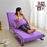 【四季良品】紫色嘉年華單人沙發床/椅