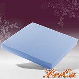 【LooCa】吸濕排汗釋壓座墊（粉藍）