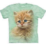 『摩達客』美國進口【The Mountain】自然純棉系列 小貓像設計T恤 (預購)