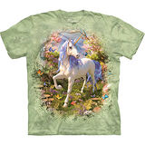 『摩達客』美國進口【The Mountain】自然純棉系列 獨角獸森林設計T恤 (預購)