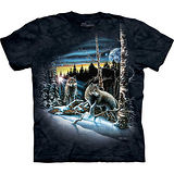 『摩達客』美國進口【The Mountain】自然純棉系列 尋十三狼群設計T恤 (預購)