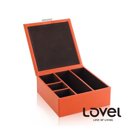 【部落客推薦】gohappy快樂購物網【LOVEL】義大利設計皮革辦公收納-有蓋方形5格置物盒評價如何海外 刷卡 優惠