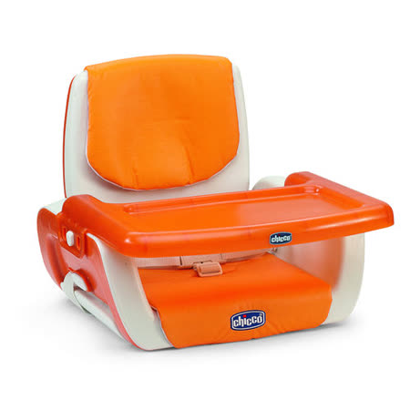 chicco Mode攜帶式兒童餐椅(水果橘)