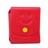 【iSFun】微笑表情＊隨身萬用卡片包/紅