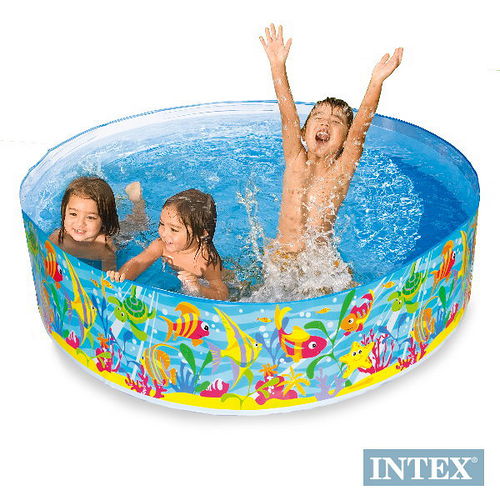 【INTsogo 活動EX】免充氣幼童戲水游泳池(直徑183cm)海洋世界