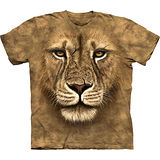 『摩達客』美國進口【The Mountain】自然純棉系列 獅勇士設計T恤 (預購)