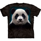 『摩達客』美國進口【The Mountain】自然純棉系列 熊貓頭設計T恤 (預購)