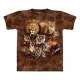 『摩達客』美國進口【The Mountain】自然純棉系列 貓科群設計T恤 (預購)