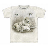 『摩達客』美國進口【The Mountain】自然純棉系列 白獅設計T恤 (預購)