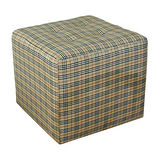 中型大格子蘇格蘭條紋沙發椅(寬38公分)