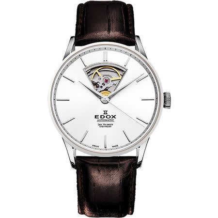 【部落客推薦】gohappy線上購物EDOX Les Vauberts 沙漏之心機械腕錶(850103AIN)-咖啡心得愛 買 地址