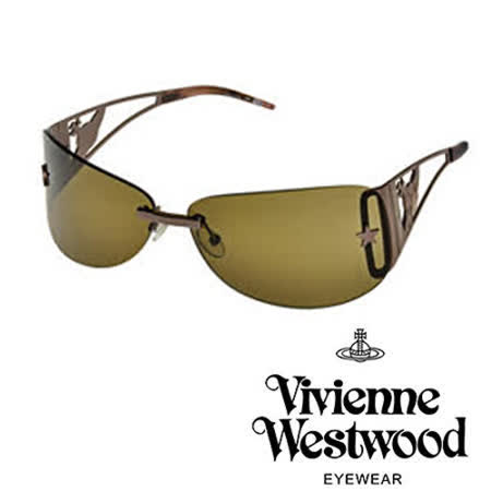 【勸敗】gohappy線上購物Vivienne Westwood太陽眼鏡★重金屬前衛造型★英倫龐克教母設計(古銅色) VW592 04效果好嗎快樂 購 卡 點 數