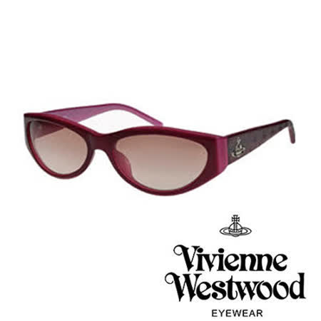 【部落客推薦】gohappy 線上快樂購Vivienne Westwood太陽眼鏡★時尚土星壓紋★英倫龐克墨鏡(葡萄紫) VW622 02價錢遠東 都會
