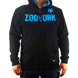 『摩達客』美國進口【Zoo York】超酷藍標連帽外套