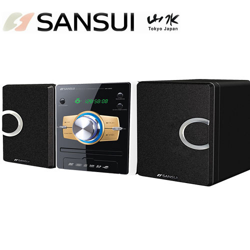 盛夏響樂 SANSUI山水藍芽數位DVD／DivX／USB／3合1讀卡音響組(MS-655)