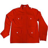 『摩達客』美國LA設計品牌【Suvnir】紅色立領外套