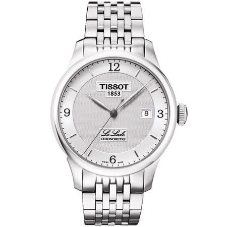 【私心大推】gohappy線上購物TISSOT Le Locle 機械腕錶-銀 T0064081103700評價怎樣愛 買 營業 時間