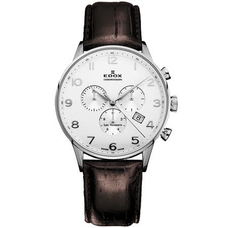 【好物推薦】gohappy快樂購EDOX Les Vauberts 競速玩家計時腕錶-白 E10408.3A.ABN評價怎樣大 遠 百 線上 dm